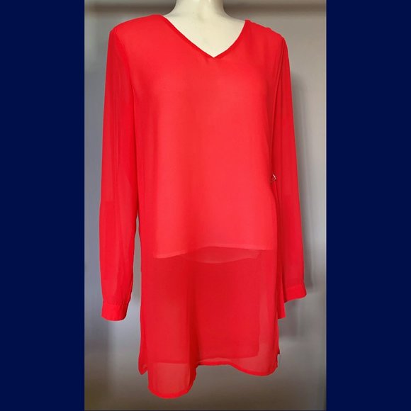 RW&CO. Unique Tunic Blouse szM - Picture 2 of 12